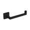 Toilet Paper Holder, Square, Wall Mounted, Black